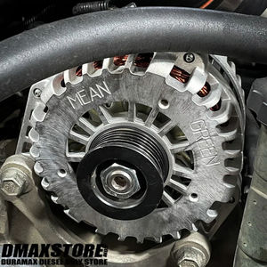 Mean Green High Output Duramax Alternator, 2001-2007 LB7/LLY/LBZ