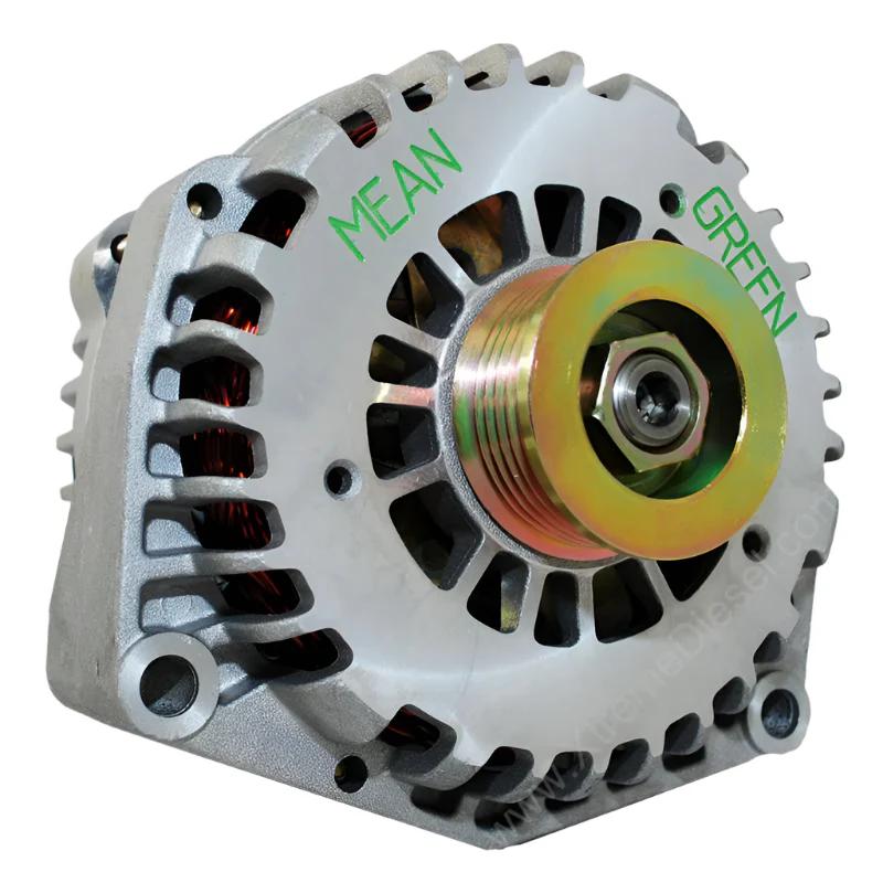 Mean Green High Output Duramax Alternator, 2007.5-2010 LMM