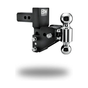 B&W Tow & Stow Ball Mount, 2" 2001-2024 LB7/LLY/LBZ/LMM/LML/L5P - Drop:2.5" Drop - Ball Configuration:2" & 2-5/16"