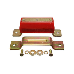 Energy Polyurethane Transmission Mount, 2001-2010 LB7/LLY/LBZ/LMM - Bushing Color:Red Transmission Mount