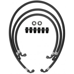 Fleece Performance Allison Transmission Cooler Lines, 2006-2010 LBZ/LMM - Line Heat Shielding:Add Transmission Cooler line Heat Shielding