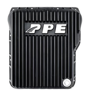 PPE Deep Transmission Pan 2001-2019 LB7/LLY/LBZ/LMM/LML/L5P - Pan Finish:Black - Optional Transmission Pan Gasket:No Thanks