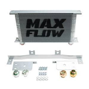 Max-Flow Arctic Allison Transmission Cooler, 2001-2005 LB7/LLY - Hardware:Use Included Hardware - Transmission Line Repair Kit:No Thanks