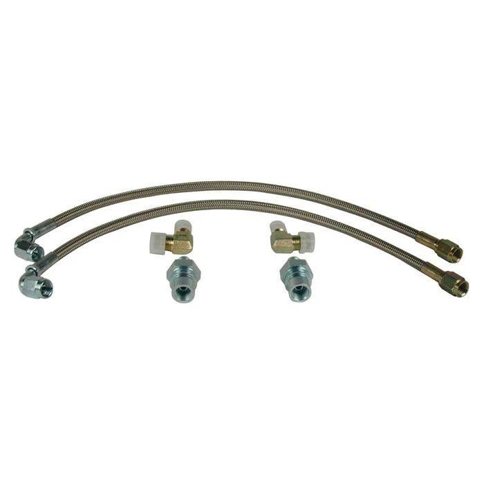 Wilwood Flexline Hose Rear Kit, 2001-2007 LB7/LLY/LBZ