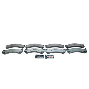 PowerStop Performance Brake Pads, 2001-2010 LB7/LLY/LBZ/LMM Dual Rear Wheel - Brake Pad Options:Both Front & Rear Pads