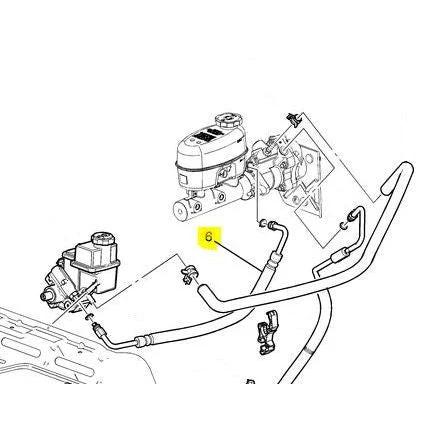GM Power Steering Gear Inlet Line, 2016-2019 LML/L5P