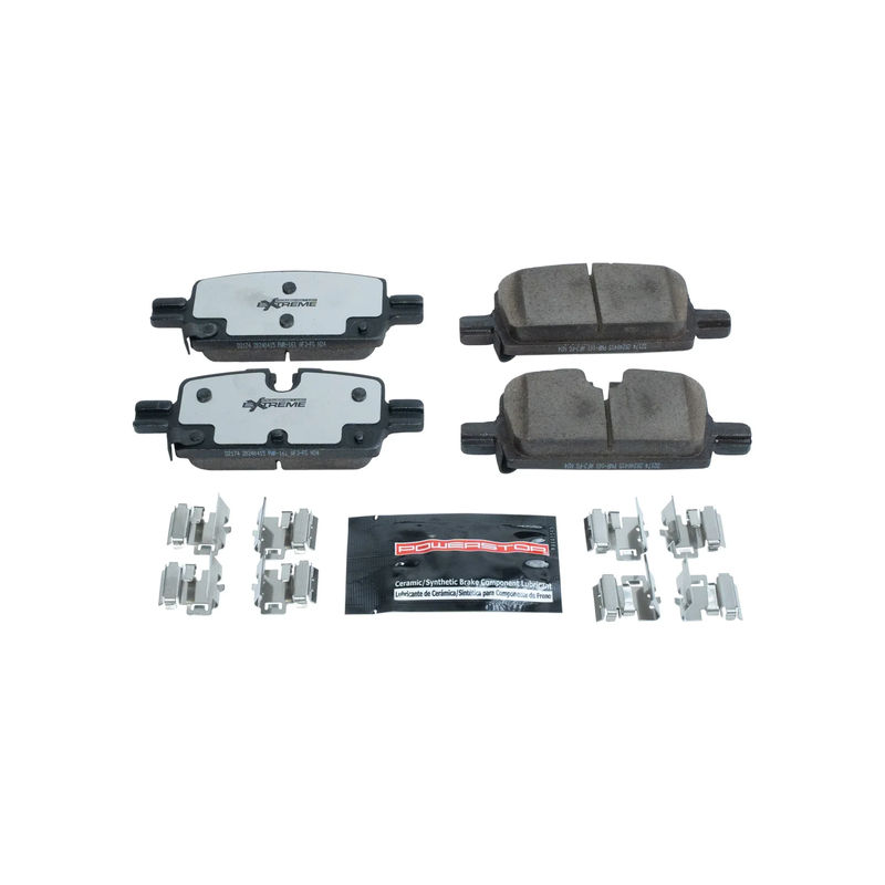 PowerStop Performance Brake Pads 2020-2024 LM2/LZ0 - Brake Pad Option:Rear Brake Pads - Wear Sensors:Front & Rear Wear Sensor
