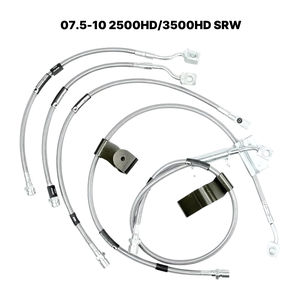DmaxStore Stainless Steel Brake Lines, 2007.5-2010 LMM Single Rear Wheel - Does your truck have Stabilitrak?:No
