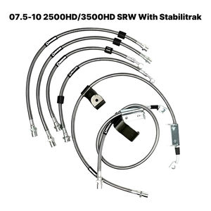 DmaxStore Stainless Steel Brake Lines, 2007.5-2010 LMM Single Rear Wheel - Does your truck have Stabilitrak?:Yes