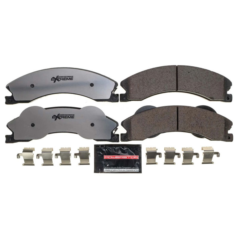 PowerStop Performance Brake Pads, 2015-2019 LML/L5P Dual Rear Wheel - Dually Brake Pad Options:Rear Pad Set