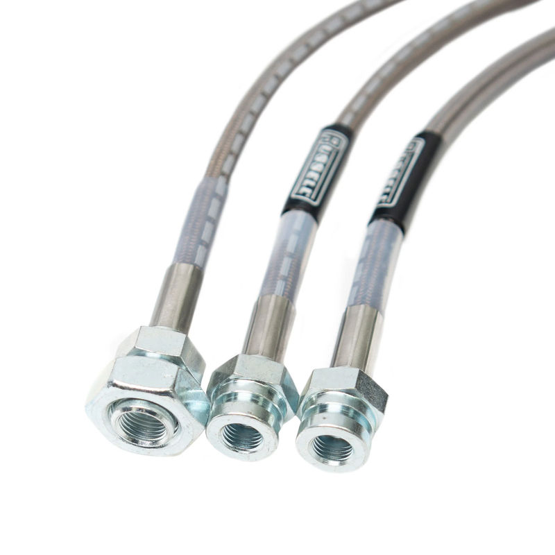 Russell Stainless Steel Brake Lines, 2001-2007 LB7/LLY/LBZ w/ 4" or 6" Lift Kit Only