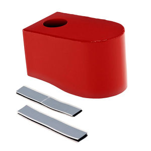 HSP Brake Fluid Reservoir Cover, 2001-2019 LB7/LLY/LBZ/LMM/LML/L5P - HSP Powdercoat Option:Flag Red
