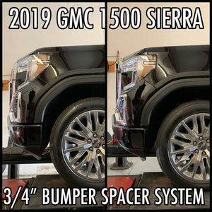 WCM 3/4" Bumper Spacer Kit, 2020-2022 Sierra LM2
