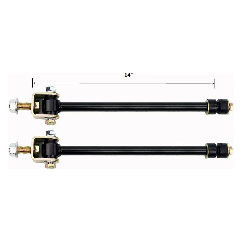 Kryptonite Sway Bar End Links (7-9" Lift, 14" Long), 2001-2019 LB7/LLY/LBZ/LMM/LML/L5P
