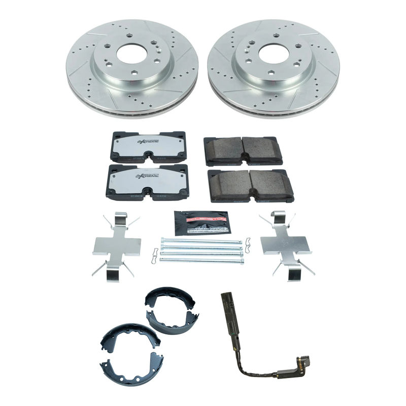 PowerStop Performance Brake Kit 2020-2024 LM2/LZ0 - Brake Kit Option:Front Kit - Add Rear Parking Brake Shoes:Add Parking Brake Shoes