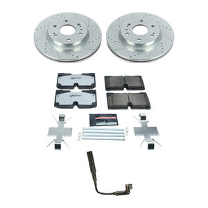 PowerStop Performance Brake Kit 2020-2024 LM2/LZ0 - Brake Kit Option:Front Kit - Add Rear Parking Brake Shoes:No Thanks
