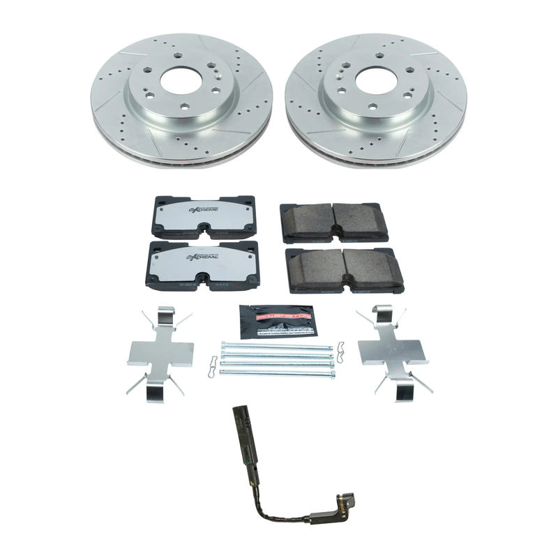 PowerStop Performance Brake Kit 2020-2024 LM2/LZ0 - Brake Kit Option:Front Kit - Add Rear Parking Brake Shoes:No Thanks