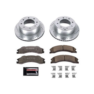 PowerStop Performance Brake & Rotor Kits, 2011 LML Single Rear Wheel - SRW Brake Options:Rear Kit Only