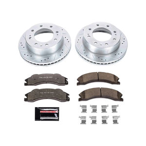 PowerStop Performance Brake & Rotor Kits, 2011 LML Single Rear Wheel - SRW Brake Options:Front Kit Only