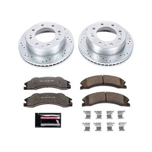 PowerStop Performance Brake & Rotor Kits, 2011 LML Dual Rear Wheel - Dually Brake Options:Front Kit Only