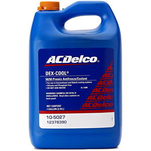 ACDelco Dex-Cool 50/50 Premix Engine Coolant/Antifreeze, 2001-2025 LB7/LLY/LBZ/LMM/LML/L5P