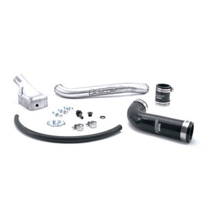 HSP Billet Forward Facing Thermostat Housing Kit 2001-2005 LB7/LLY - Powdercoat Option:Raw