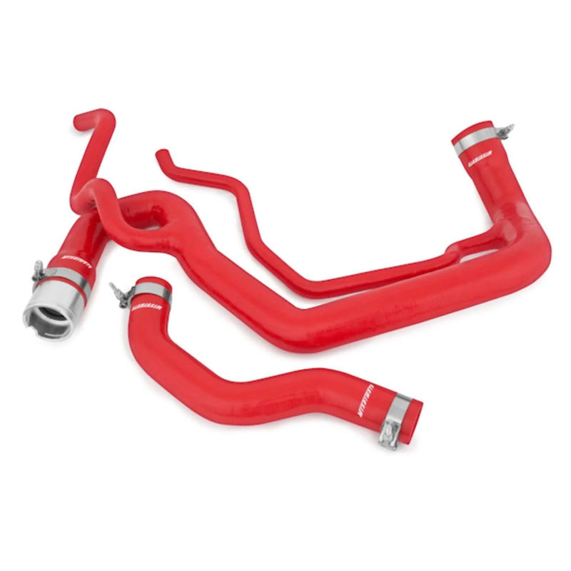 Mishimoto Silicone Radiator Hose Set, 2006-2010 LBZ/LMM - Color:RED