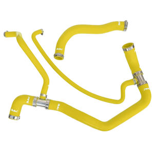 PPE Silicone Upper and Lower Coolant Hose Kit, 2001-2005 LB7/LLY - Color Options :Yellow