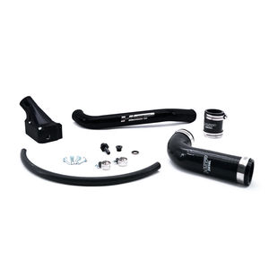 HSP Billet Forward Facing Thermostat Housing Kit, 2006-2010 LBZ/LMM - Powdercoat Option:Satin Black