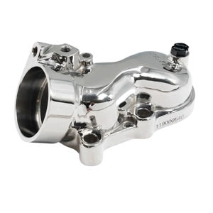 PPE Thermostat Housing Cover, 2004.5-2010 LLY/LBZ/LMM - Finish:Polished