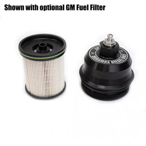 DmaxStore Billet Fuel Filter Housing, 2017-2025 L5P/LM2/LZ0 - Fuel Filter:Add GM Fuel Filter