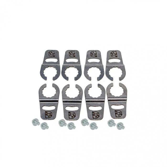 DmaxStore Stainless Injector Line Retainer Clip Kit, 2001-2004 LB7