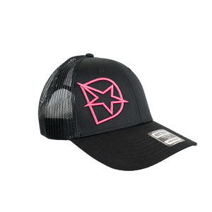 DmaxStore D-Star Snapback Hat (Pink/Black)