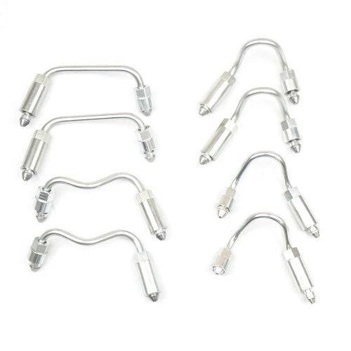 Stainless Steel High Pressure Injector Lines (Set Of 8), 2004.5-2005 LLY