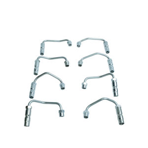 Stainless Steel High Pressure Injector Lines (Set Of 8), 2001-2004 LB7