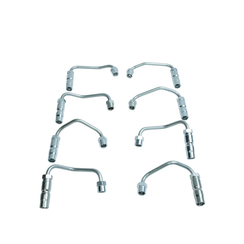 Stainless Steel High Pressure Injector Lines (Set Of 8), 2001-2004 LB7