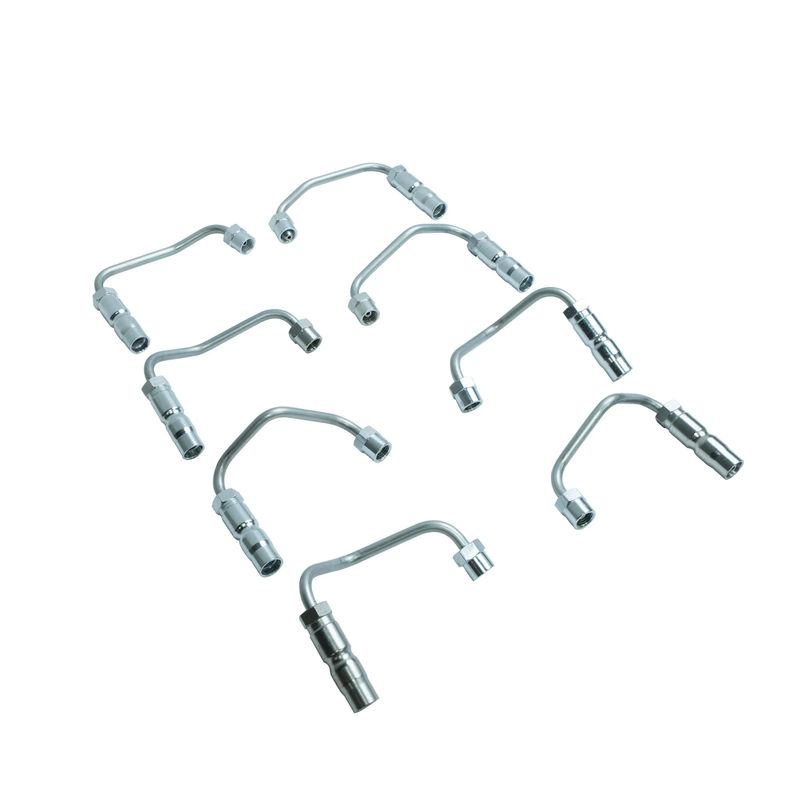 Stainless Steel High Pressure Injector Lines (Set Of 8), 2001-2004 LB7