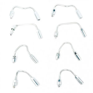 Stainless Steel High Pressure Injector Lines (Set Of 8), 2006-2010 LBZ/LMM