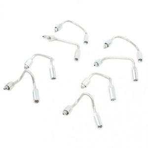Stainless Steel High Pressure Injector Lines (Set Of 8), 2006-2010 LBZ/LMM