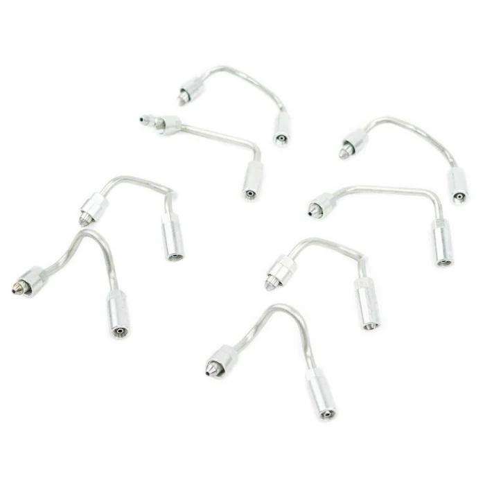 Stainless Steel High Pressure Injector Lines (Set Of 8), 2006-2010 LBZ/LMM
