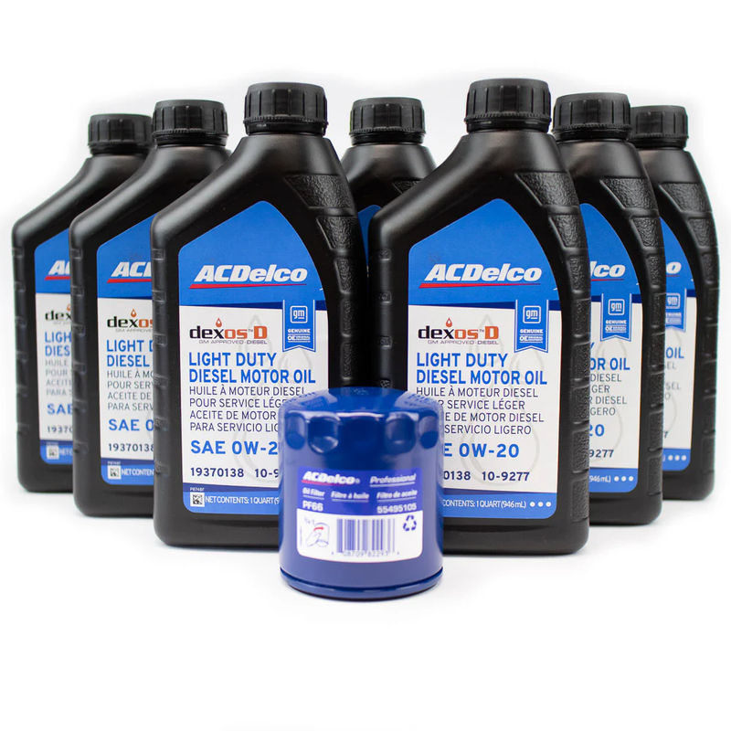 AcDelco 3.0L Duramax Oil Change Kit, 2020-2025 LM2/LZ0