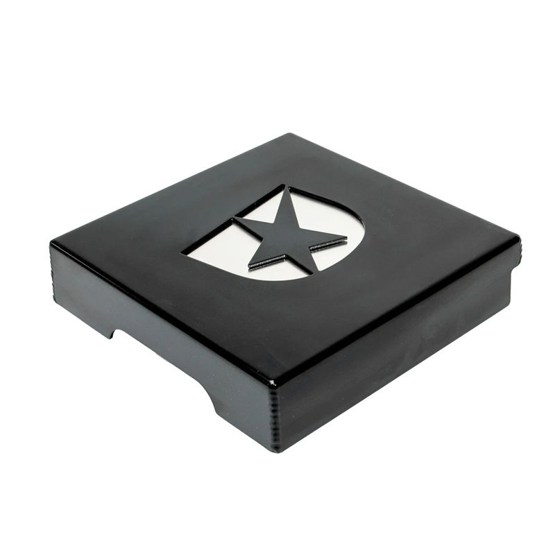 DmaxStore Fuse Box Cover, 2001-2007 LB7/LLY/LBZ - Finish:Black Powdercoat