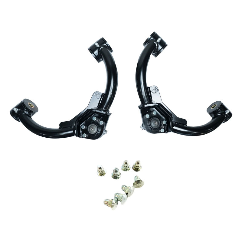 Dmax XD Tubular Upper Control Arm Kit, 2020-2025 L5P - Kryptonite Alignment Pins:Add Kryptonite Alignment Pins - Kryptonite Cam Bolt Kit:No Thanks