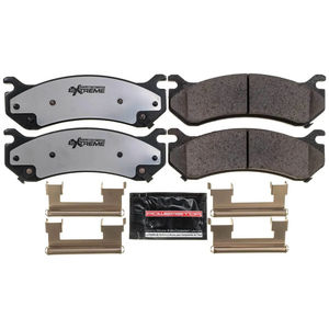 PowerStop Performance Brake Pads, 2001-2010 LB7/LLY/LBZ/LMM Single Rear Wheel - Brake Pad Options:Rear Pads Only