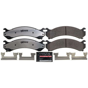 PowerStop Performance Brake Pads, 2001-2010 LB7/LLY/LBZ/LMM Single Rear Wheel - Brake Pad Options:Front Pads Only