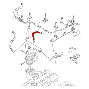 DmaxStore CP3 Injection Pump Return Hose, 2006-2010 LBZ/LMM