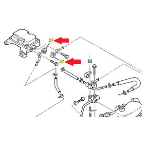 FICM Fuel Line Banjo Seal, 2001-2005 LB7/LLY