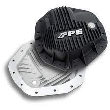 PPE Heavy Duty Cast Aluminum Rear Differential Cover 2020-2024 L5P - Color:Black