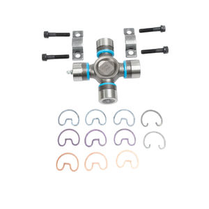 Spicer 1410 Greaseable U-joint 2001-2007 - Rear U-Joint Strap and Bolt Kit:Add 1410 U-Joint Strap and Bolt Kit (Part# DMAX-0486)