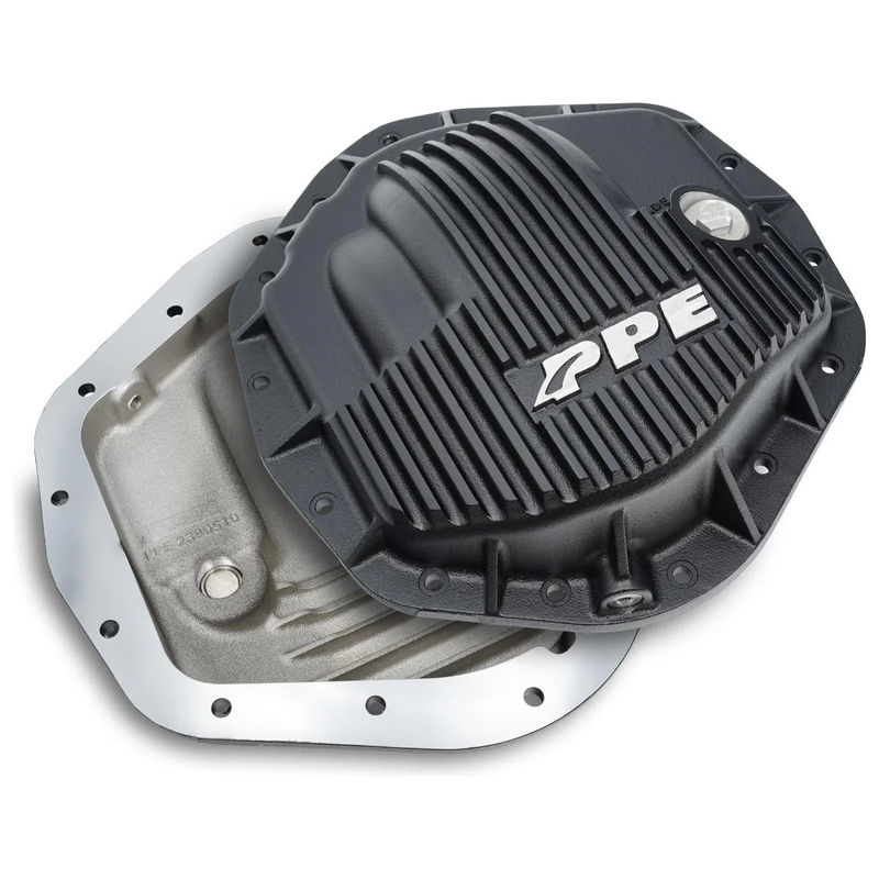 PPE Cast Aluminum Rear Differential Cover, 2001-2019 LB7/LLY/LBZ/LMM/LML/L5P - Finish:Black